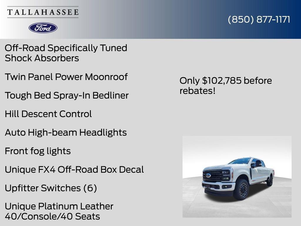 new 2026 Ford F-350 car, priced at $102,785