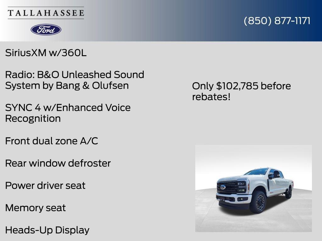 new 2026 Ford F-350 car, priced at $102,785