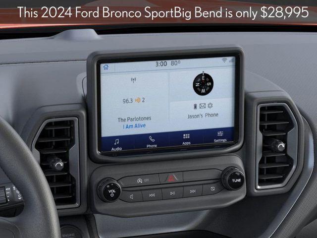 new 2024 Ford Bronco Sport car, priced at $28,995