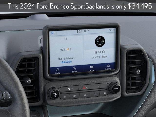 new 2024 Ford Bronco Sport car, priced at $34,495