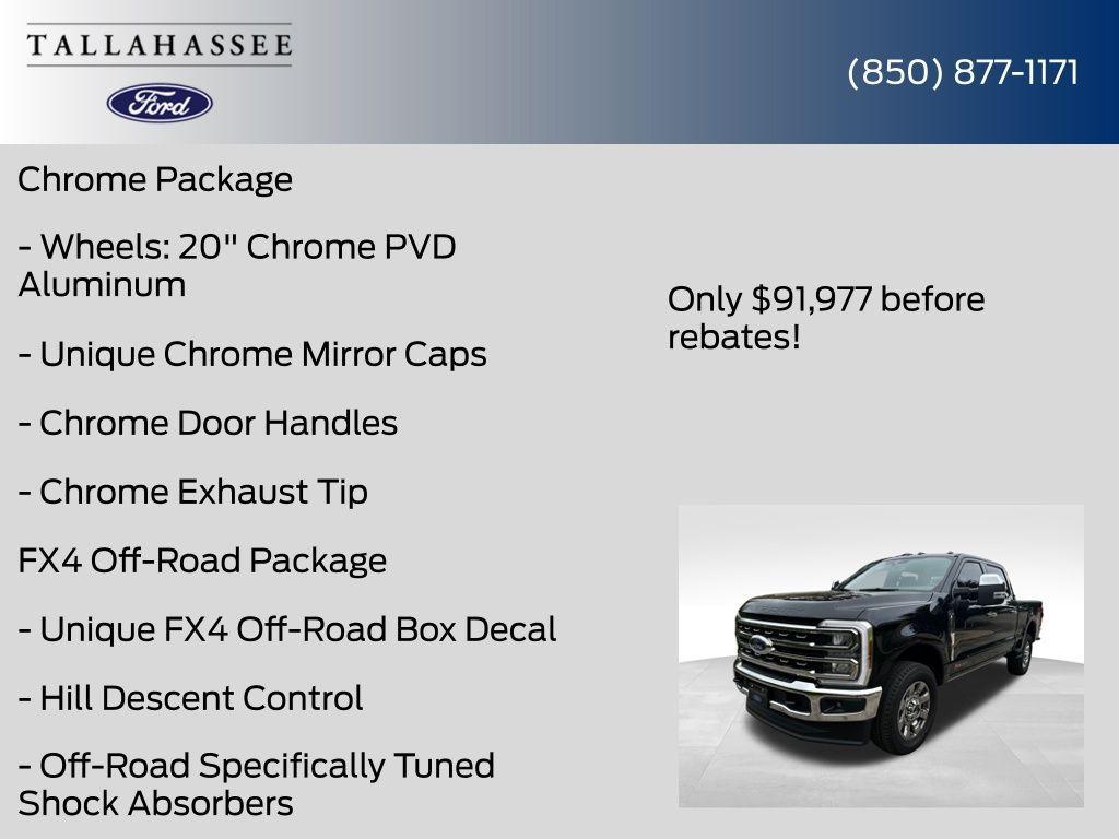 new 2025 Ford F-250 car, priced at $91,977