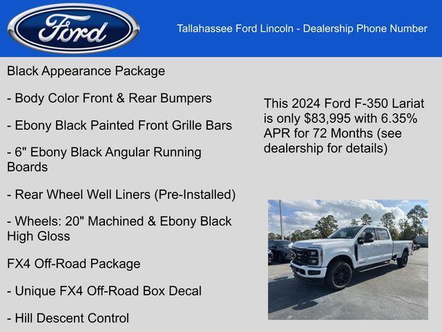 new 2024 Ford F-350 car, priced at $83,995