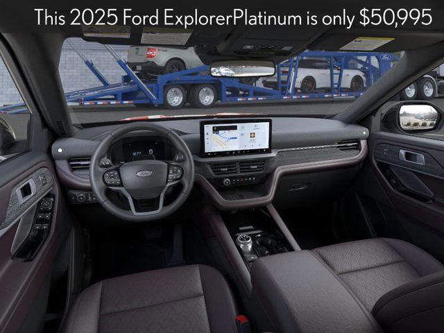 new 2025 Ford Explorer car, priced at $50,995