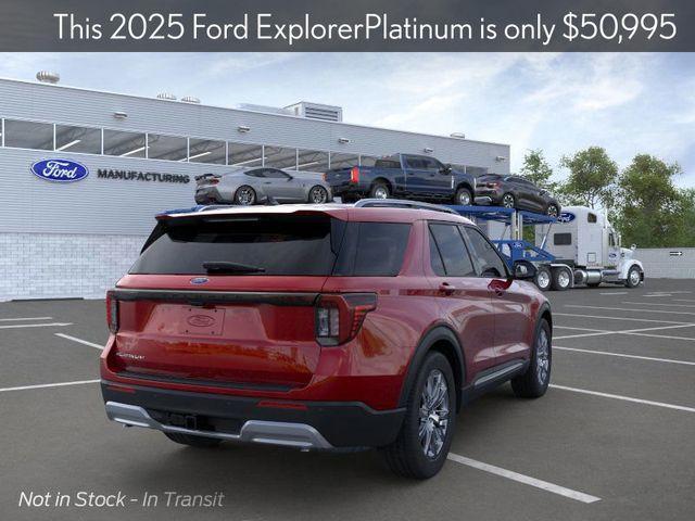 new 2025 Ford Explorer car, priced at $50,995