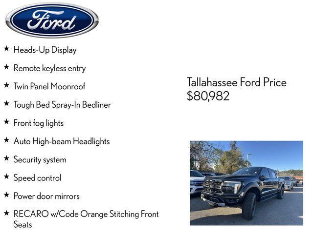 used 2024 Ford F-150 car, priced at $80,982