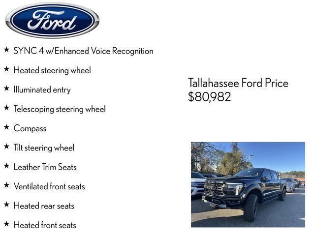 used 2024 Ford F-150 car, priced at $80,982