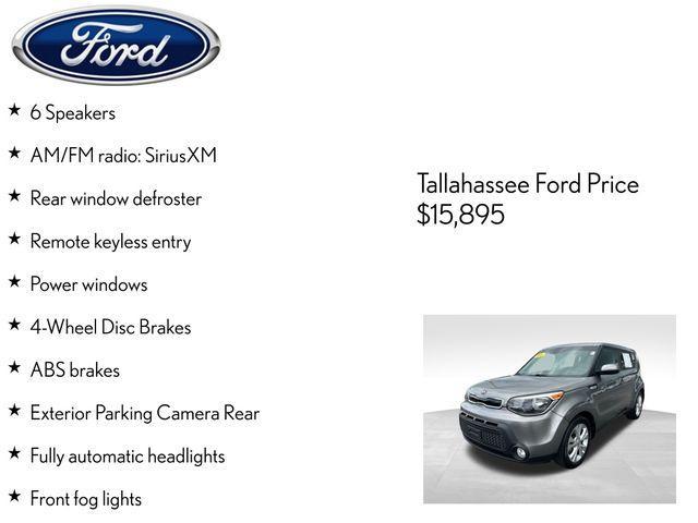 used 2016 Kia Soul car, priced at $11,252