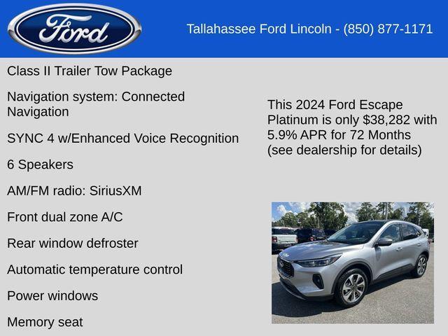 new 2024 Ford Escape car, priced at $32,782