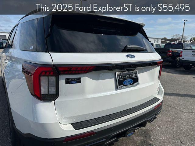 new 2025 Ford Explorer car, priced at $55,495