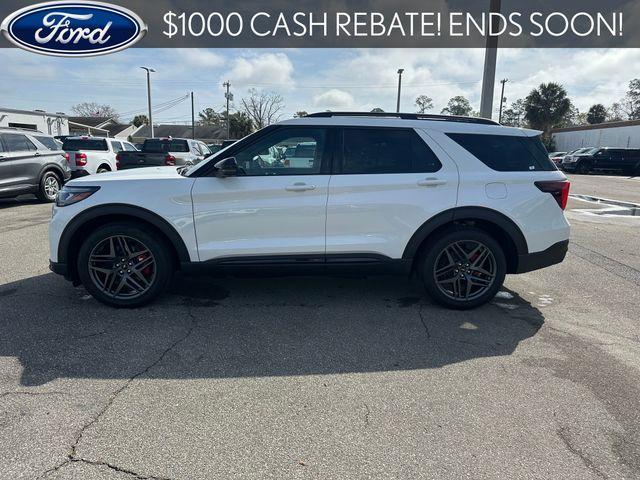 new 2025 Ford Explorer car, priced at $55,495