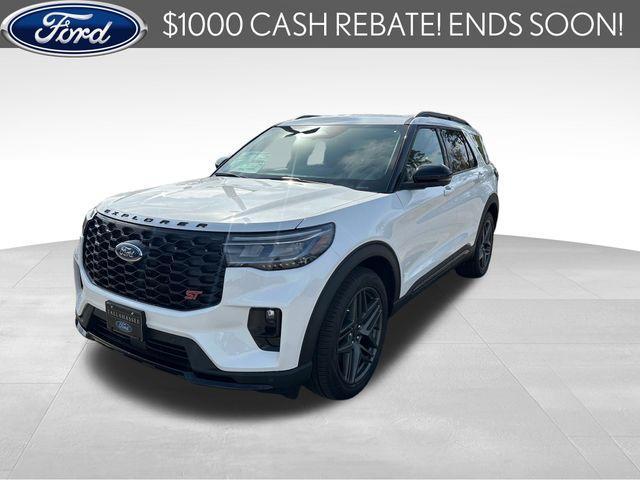 new 2025 Ford Explorer car, priced at $55,495