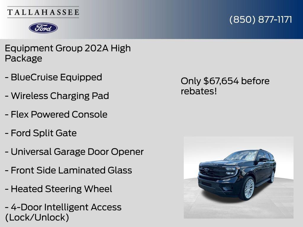 new 2025 Ford Expedition car, priced at $66,926
