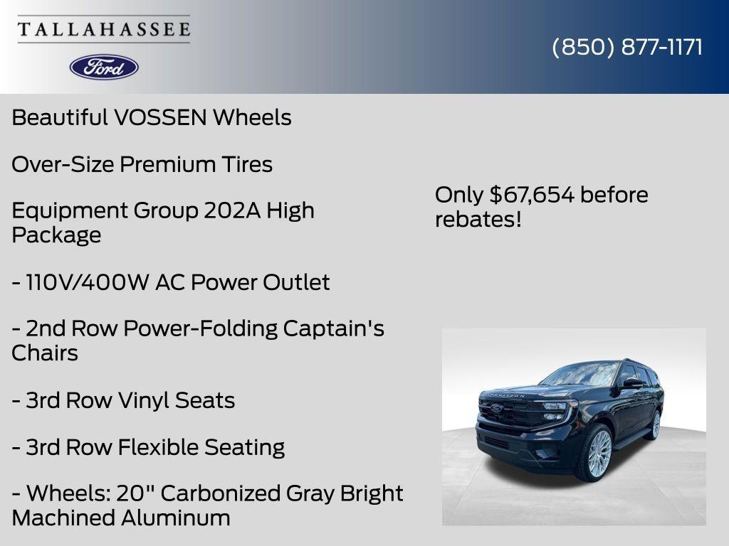 new 2025 Ford Expedition car, priced at $66,926