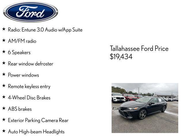 used 2019 Toyota Camry car, priced at $19,434