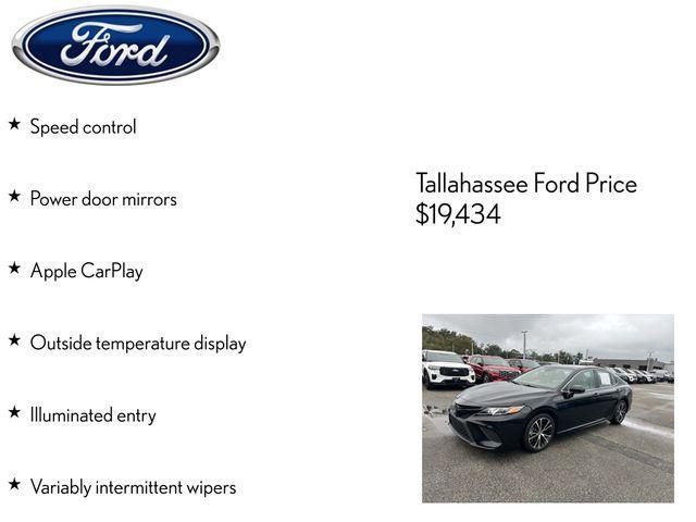 used 2019 Toyota Camry car, priced at $19,434