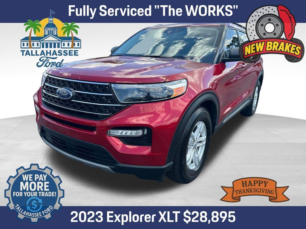 used 2023 Ford Explorer car, priced at $21,407