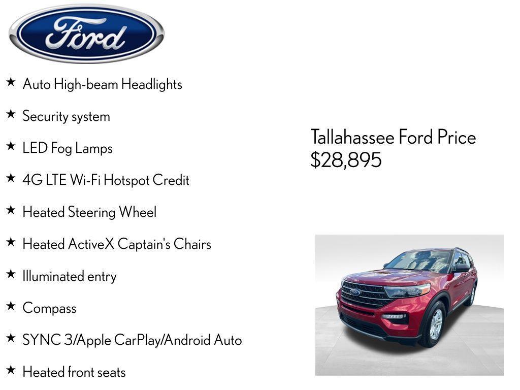 used 2023 Ford Explorer car, priced at $21,407