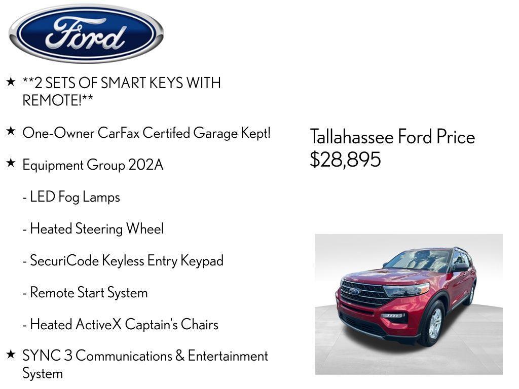 used 2023 Ford Explorer car, priced at $21,407