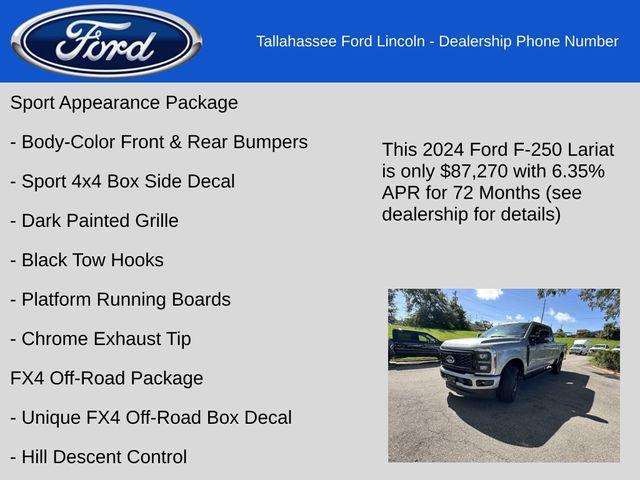 new 2024 Ford F-250 car, priced at $82,995