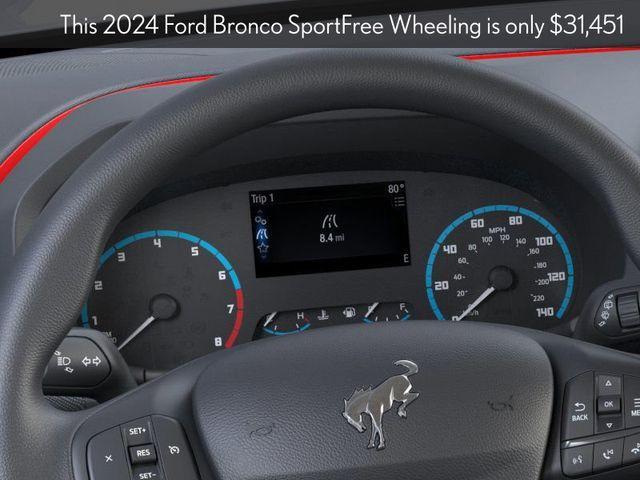 new 2024 Ford Bronco Sport car, priced at $31,451