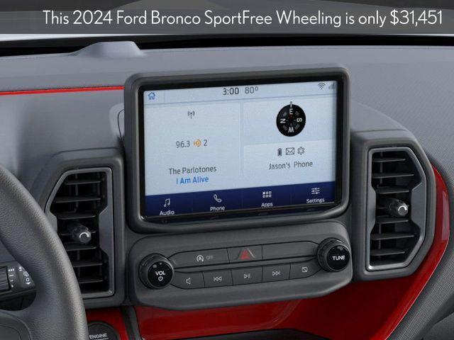 new 2024 Ford Bronco Sport car, priced at $31,451