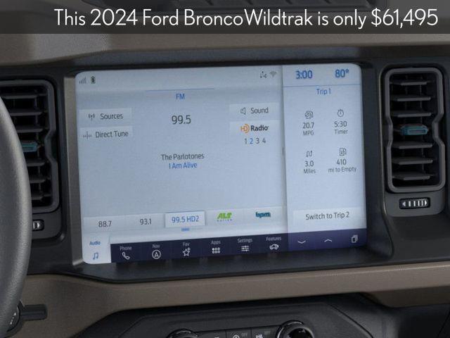 new 2024 Ford Bronco car, priced at $61,495