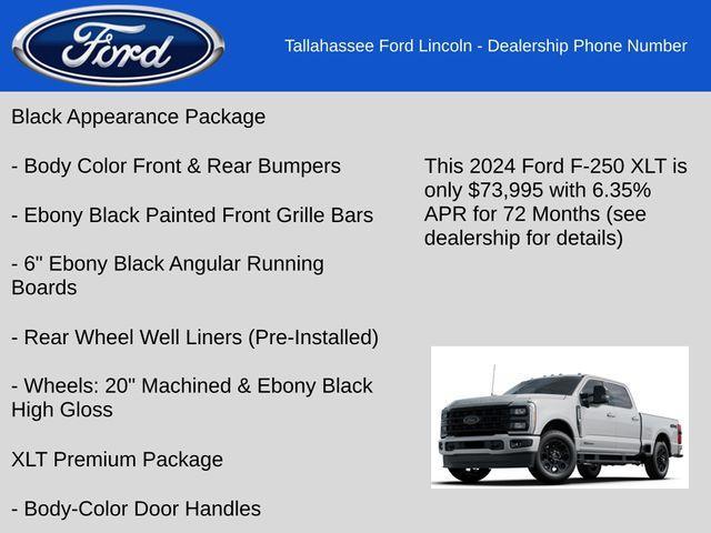 new 2024 Ford F-250 car, priced at $73,995