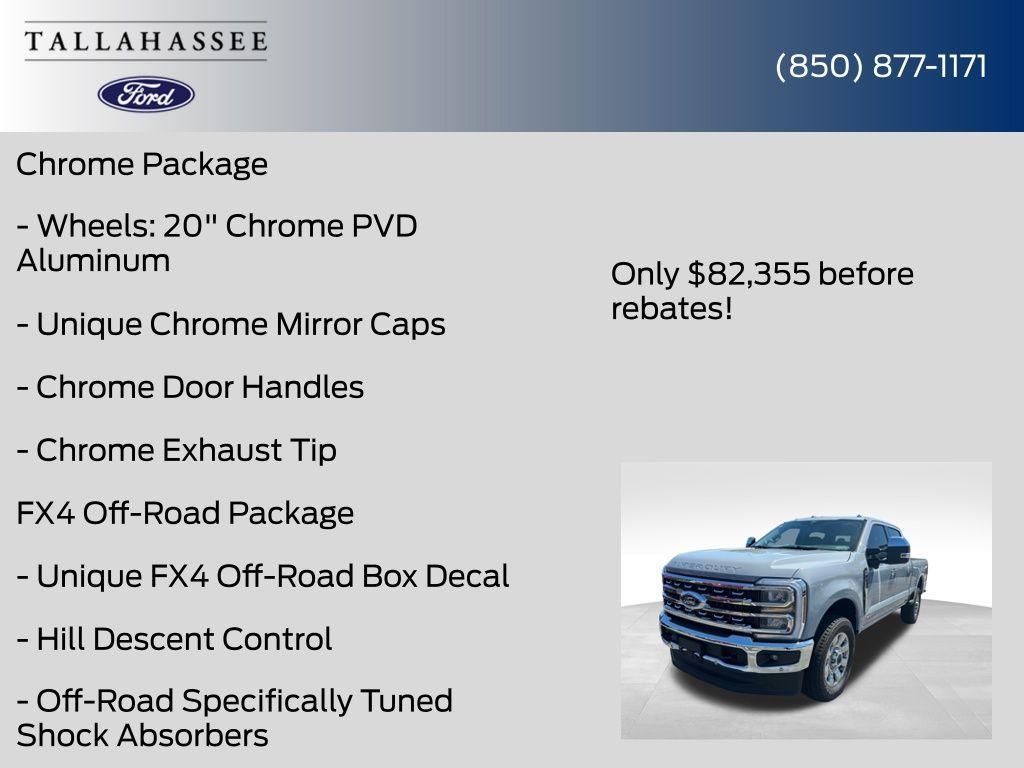 new 2025 Ford F-250 car, priced at $82,355
