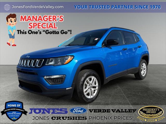 used 2018 Jeep Compass car, priced at $14,985