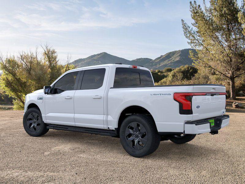 new 2025 Ford F-150 Lightning car, priced at $72,190