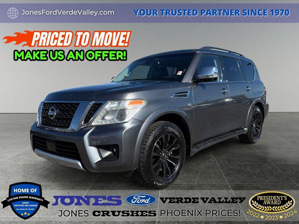 used 2017 Nissan Armada car, priced at $17,995