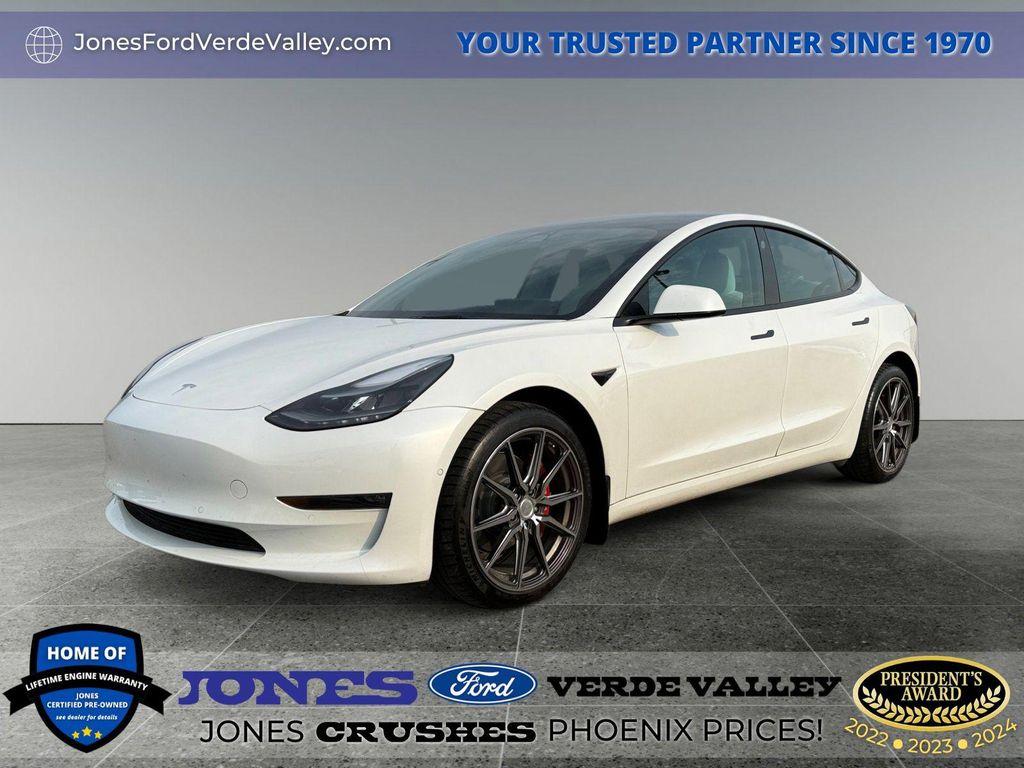 used 2022 Tesla Model 3 car, priced at $26,995
