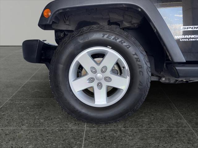 used 2017 Jeep Wrangler Unlimited car, priced at $23,900