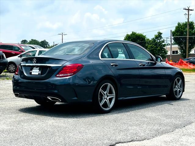 used 2015 Mercedes-Benz C-Class car, priced at $13,990