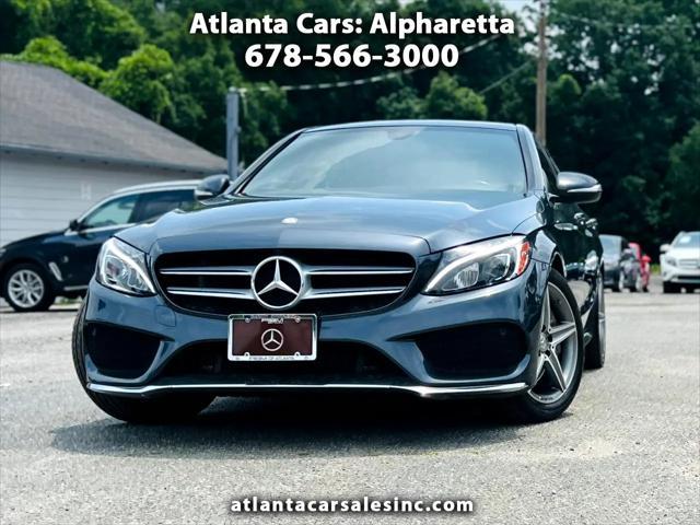 used 2015 Mercedes-Benz C-Class car, priced at $13,990