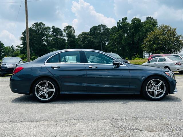 used 2015 Mercedes-Benz C-Class car, priced at $13,990