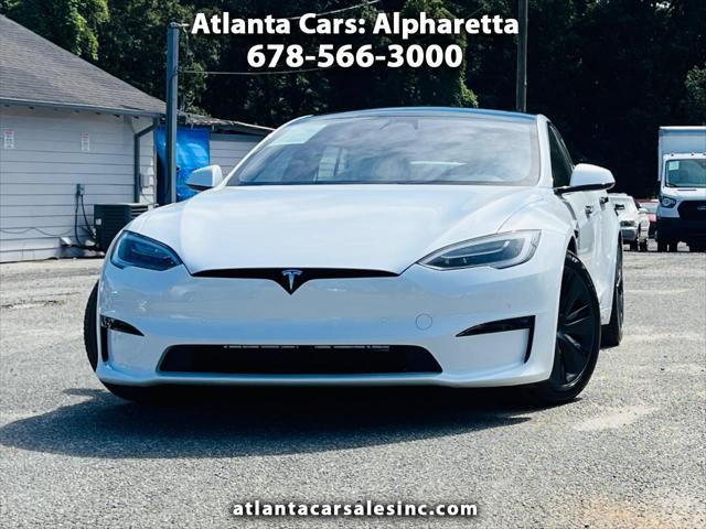 used 2021 Tesla Model S car, priced at $62,990