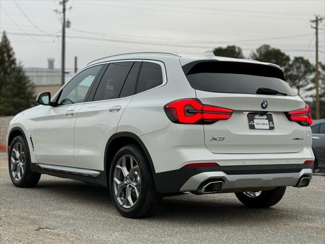 used 2022 BMW X3 car, priced at $32,999