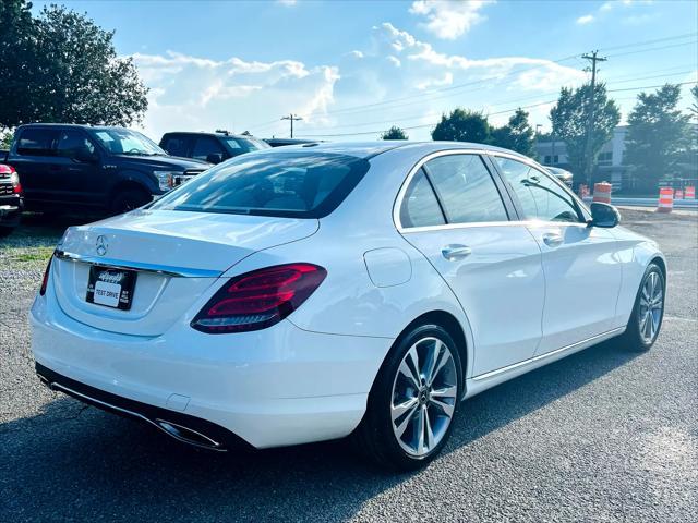 used 2018 Mercedes-Benz C-Class car, priced at $20,899
