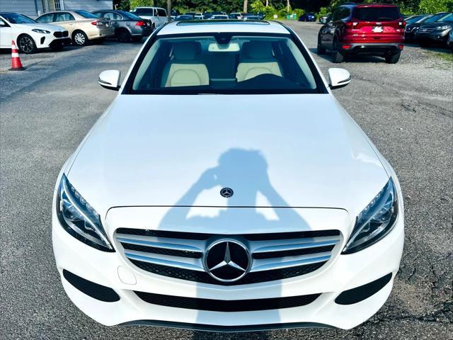 used 2018 Mercedes-Benz C-Class car, priced at $20,899