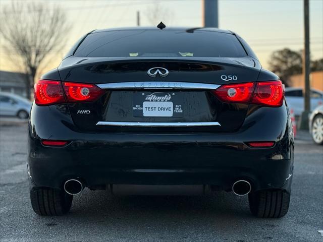 used 2015 INFINITI Q50 car, priced at $16,490