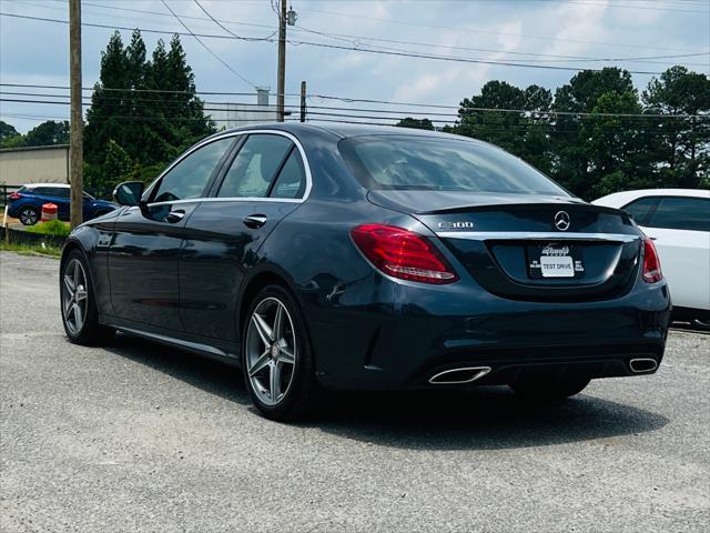 used 2015 Mercedes-Benz C-Class car, priced at $12,499