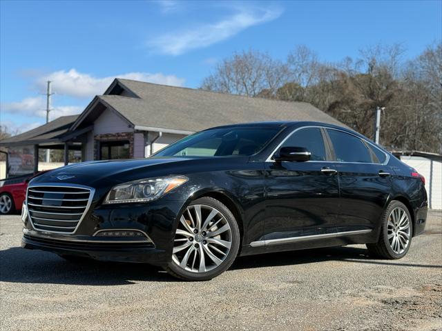 used 2015 Hyundai Genesis car, priced at $16,490