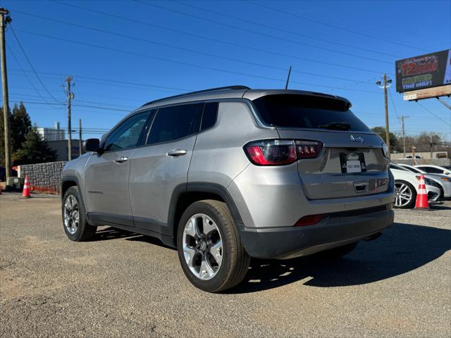 used 2021 Jeep Compass car, priced at $16,499