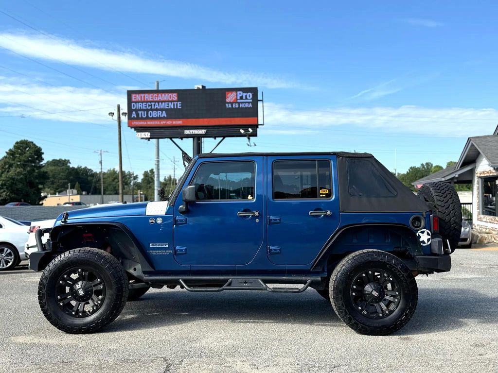 used 2010 Jeep Wrangler Unlimited car, priced at $11,499