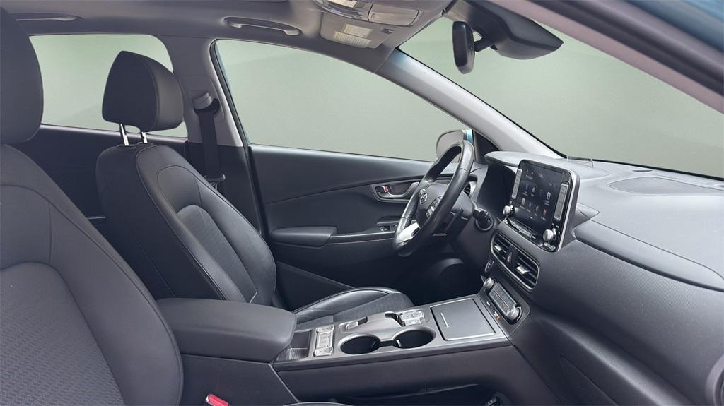 used 2019 Hyundai Kona EV car, priced at $18,433