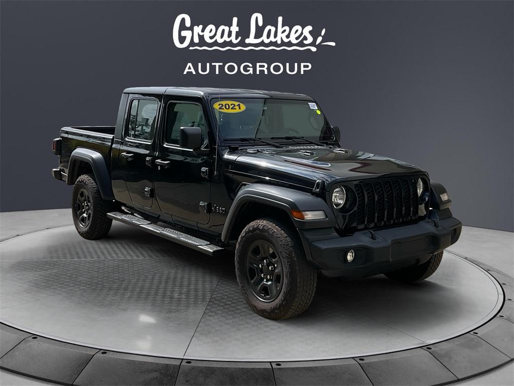 used 2021 Jeep Gladiator car, priced at $28,133