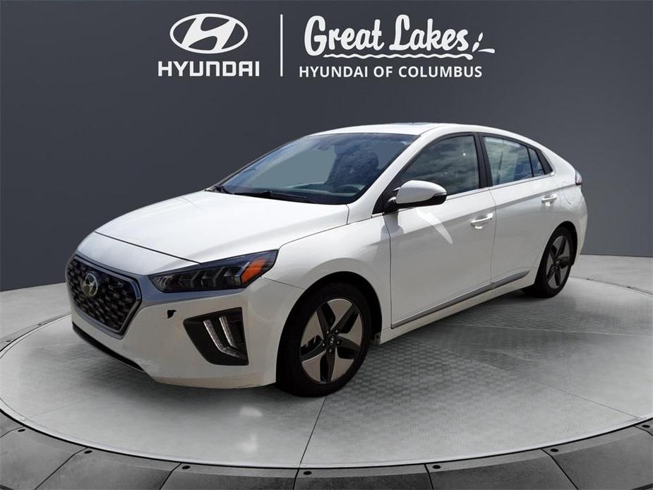 used 2021 Hyundai Ioniq Hybrid car, priced at $18,677
