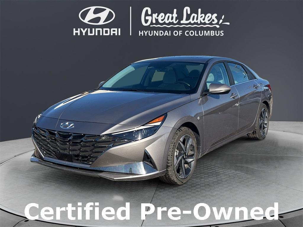 used 2023 Hyundai Elantra HEV car, priced at $24,755