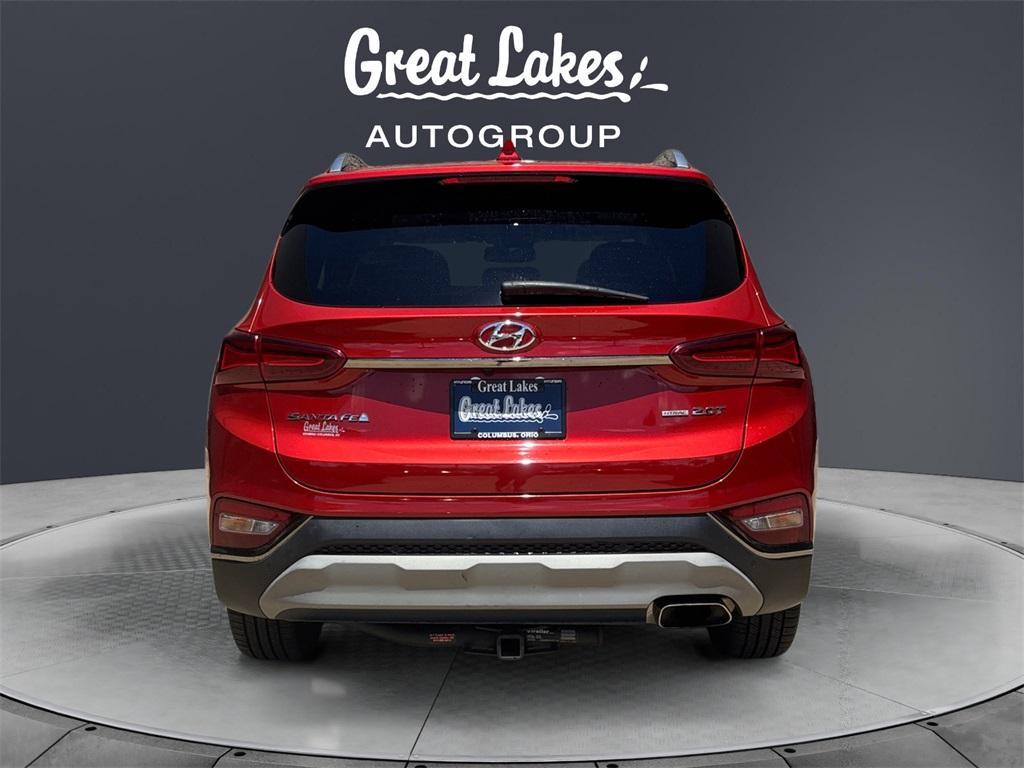 used 2019 Hyundai Santa Fe car, priced at $21,977